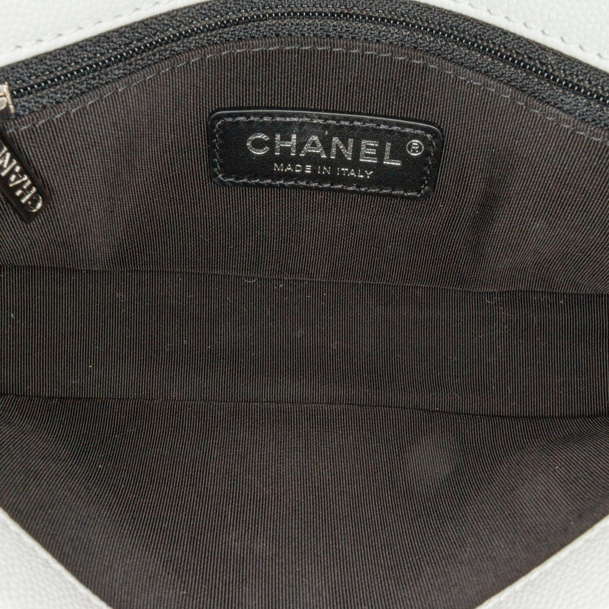 Chanel Small Quilted Caviar My Everything Flap White