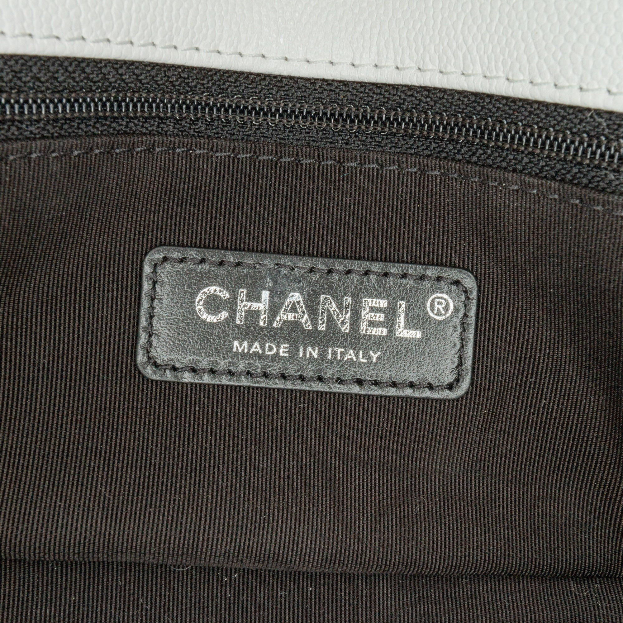 Chanel Small Quilted Caviar My Everything Flap White