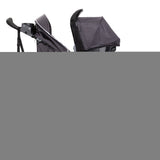 Baby Trend Xcel-R8 Plus Jogging Stroller with LED Lights. Liberty Grey