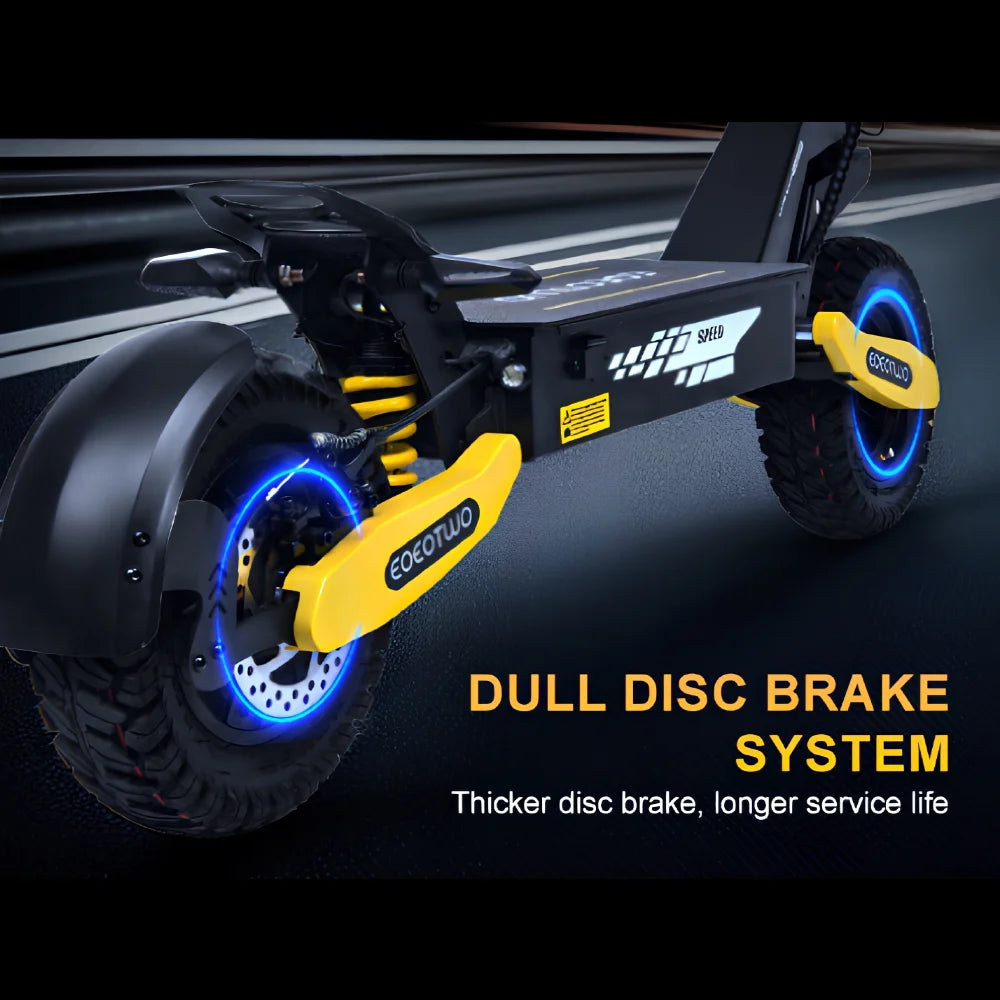 Off Road Electric Scooter for Adults, 1200W Motor Fast E Scooter, Up to 28MPH Top Speed & 20Miles Long Range, 11" Off-Road Tires, 330lbs MAX Load, Foldable