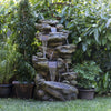 6-Tier Amazonian Water Fountain with LED Lights