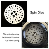 Panda 22lbs Portable Spin Dryer, Stainless Steel