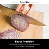 Ninja NeverDull 14-Piece Stainless Steel Essential Knife System with Built-in Sharpener, K12014 Black/Gray