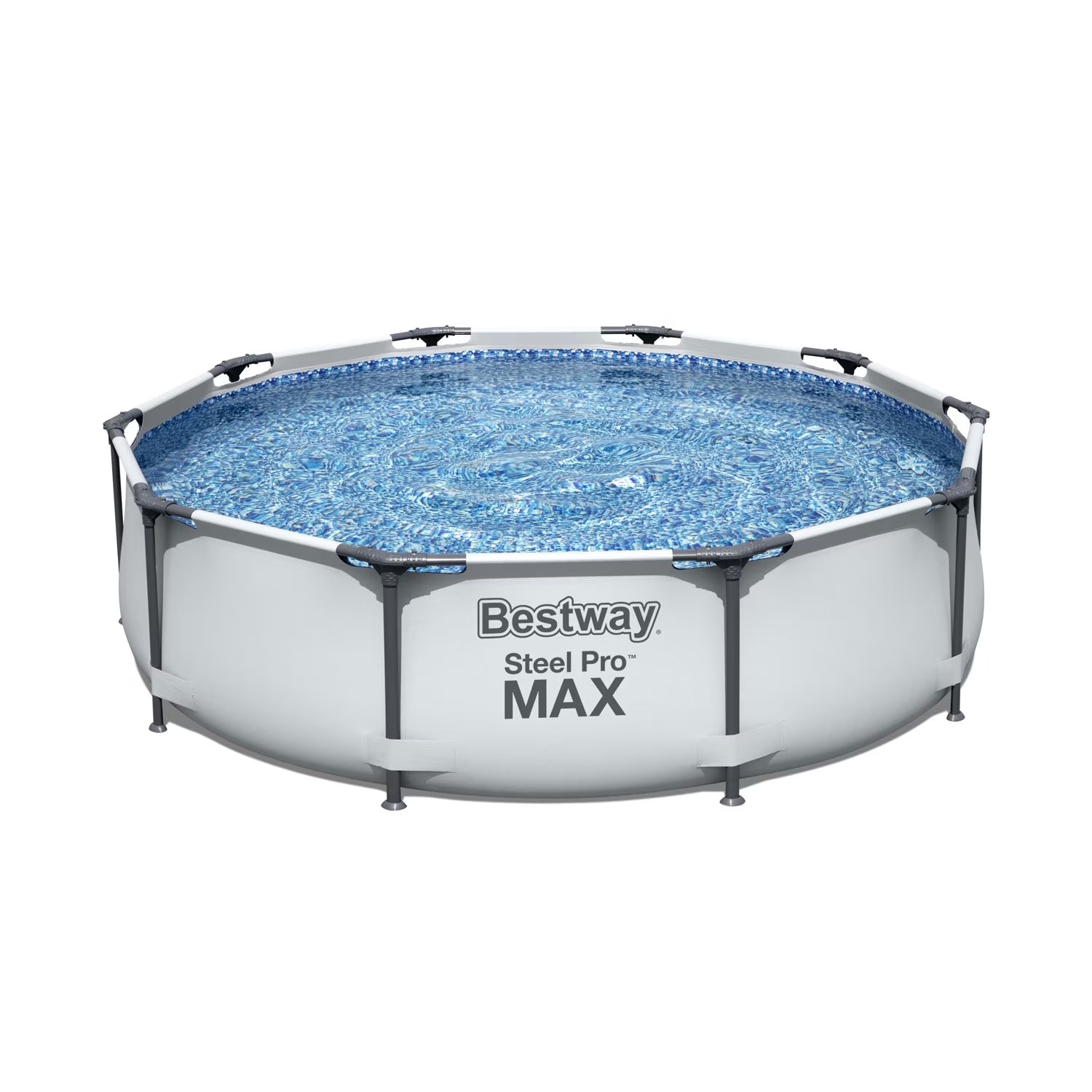 Steel Pro MAX 10' x 30" Above Ground Pool Set Round