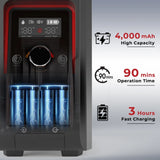 CAMPLUX Nano 3 Pro Portable Propane Water Heater with Battery, Instant Hot Water for Camping and Outdoor Use