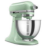 KitchenAid Deluxe Series 4.5 Quart Tilt-Head Stand Mixer with Stainless Bowl, Contour Silver, KSM97CU