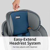 Chicco Fit4 Adapt 4-in-1 Convertible Car Seat - Vapor (Grey)