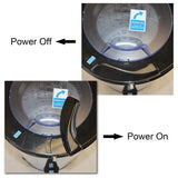 Panda 22lbs Portable Spin Dryer, Stainless Steel