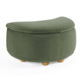 Better Homes & Gardens Juliet Modern Boucle Chaise & Storage Ottoman, Pearl