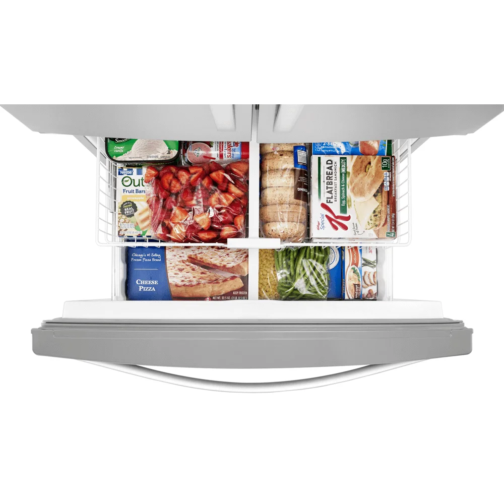 Whirlpool WRF555SDFZ 36-inch 25 cu. ft. French Door Freestanding Refrigerator Stainless Steel