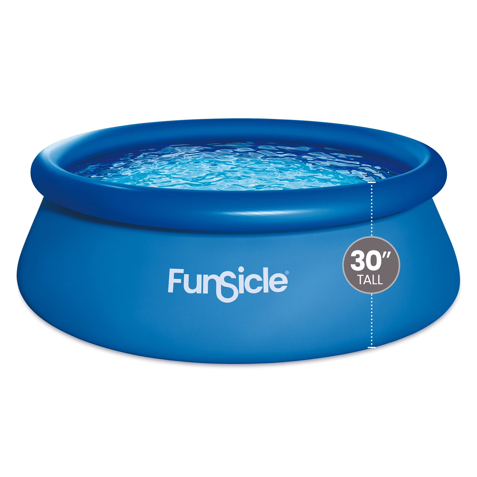 8 ft QuickSet Above Ground Swimming Pool, Round, Age 6 & up
