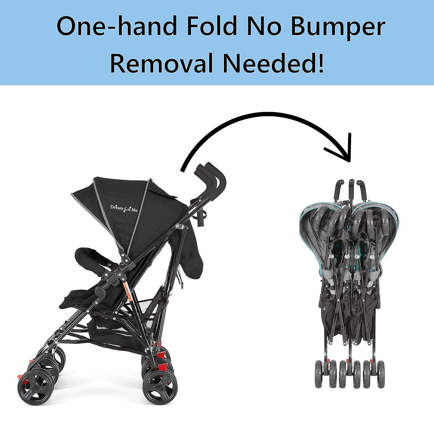 Dream On Me Volgo Twin Umbrella Stroller