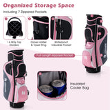Ultimate Women��s Complete Golf Club Set Golf Club Package Set w/ Rain Hood, Right Hand Purple