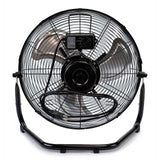 Newair 18" High-Velocity Industrial Floor Fan, Heavy Duty Metal Fan, Adjustable Tilt and 3 Speeds up to 4012 CFM, Rotatory Switch
