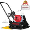 Plate Compactor 5.5 HP, 3000 lbs/ft, 63cc, Gas, 17 x 13 Plate Compactor, 5900 VPM