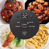 Ninja Crispi 4-in-1 Portable Glass Air Fryer Cooking System, 4-Qt & 6-Cup Containers, Cyberspace