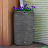 IMP-D50-DAR Impressions Downton Rain Saver Rain Barrel, 50 Gallon, Dark Granite