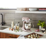 KitchenAid Artisan Series 5-Quart Tilt-Head Stand Mixer, Feather Pink, KSM150PS