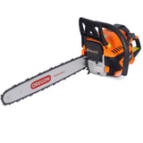 CLEARANCE! Chainsaw gas 20inch ,52cc Gasoline Chain Saw for Trees ,Wood Cutting 2-cycle EPA Compliant,Oregon bar