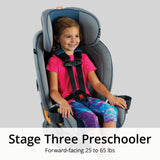 Chicco Fit4 Adapt 4-in-1 Convertible Car Seat - Vapor (Grey)
