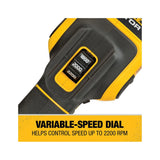 DEWALT 20V MAX* XR Cordless Polisher, Rotary, Variable Speed, 7-Inch, 180 mm, Tool Only (DCM849B) C30
