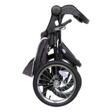 Baby Trend Xcel-R8 Plus Jogging Stroller with LED Lights. Liberty Grey