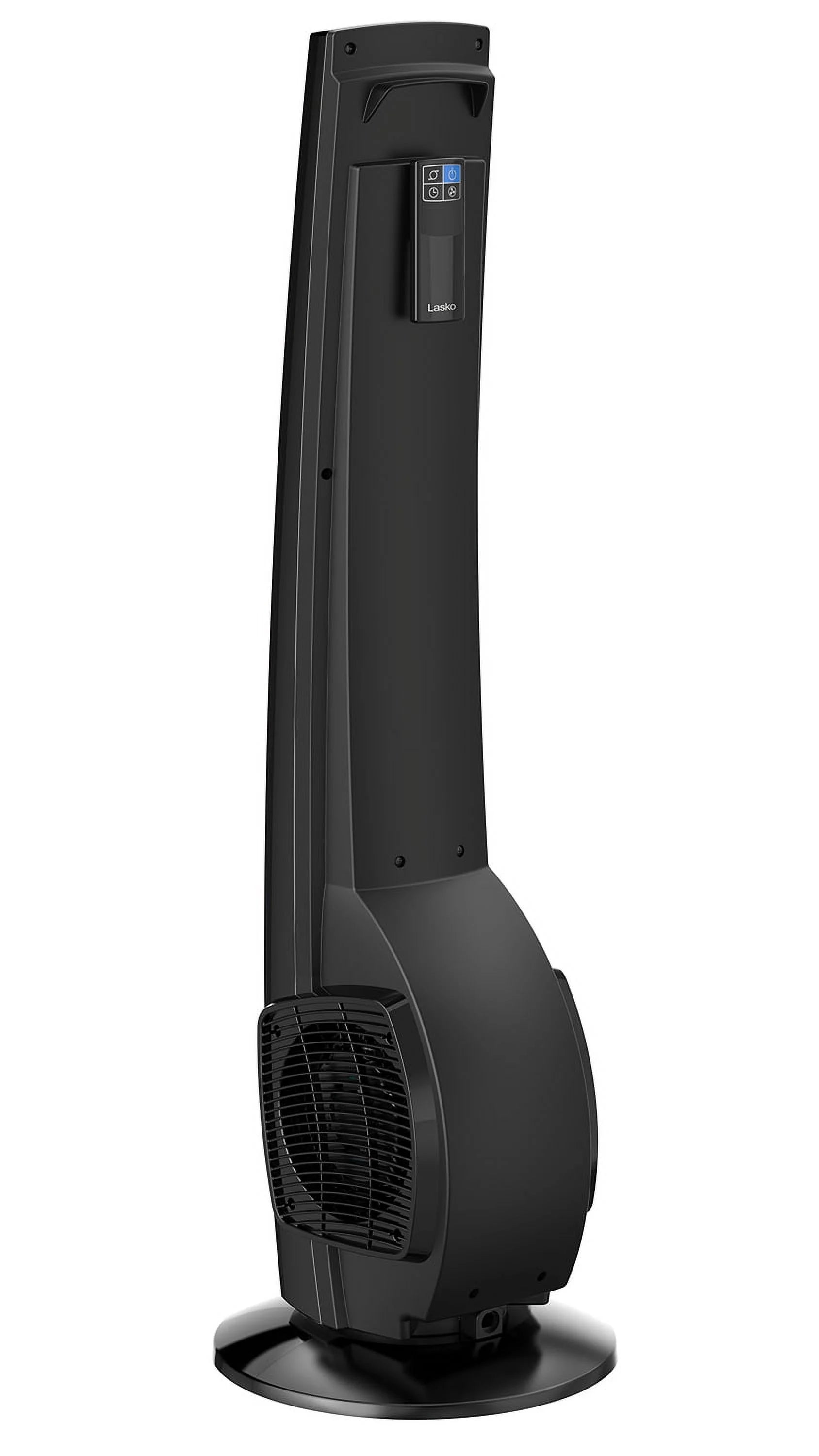 Lasko 38" 4-Speed Hybrid Oscillating Remote Controlled Tower Fan. Black, T38415
