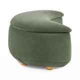 Better Homes & Gardens Juliet Modern Boucle Chaise & Storage Ottoman, Pearl