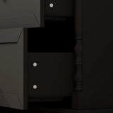 OXYLIFE 45" Baby Nursery Changing Table Dresser with 4 Drawers and Shelf for Nursery Room, White