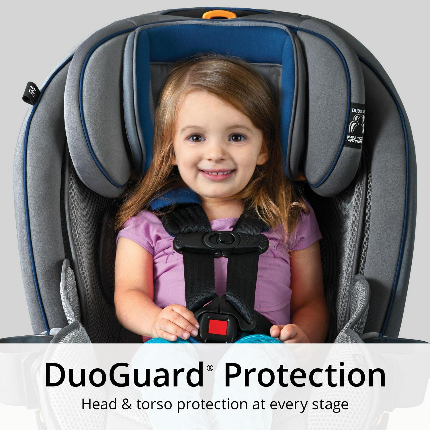 Chicco Fit4 Adapt 4-in-1 Convertible Car Seat - Vapor (Grey)