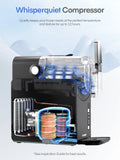 5-in-1 Slushie Machine, No Ice Needed, 15 Min Slushy Machine for Home with Self-Cleaning, Professional Frozen Drink Maker, 5 Preset Programs, Frozen Margaritas, Frapp��s, Milkshakes, and More, FOHERE