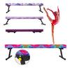 8FT Adjustable&Foldable Gymnastics Balance Beam,Home Gym Equipment,Easy Assembling and Storage,No Tool Require,for Kids Children Girls Training