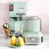 Cuisinart Soft Serve Ice Cream Machine- Mix It In Ice Cream Maker, Mint Green