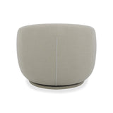 Better Homes & Gardens Mira Swivel Accent Chair, Cream Shearling