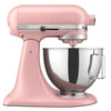KitchenAid Deluxe Series 4.5 Quart Tilt-Head Stand Mixer with Stainless Bowl, Contour Silver, KSM97CU