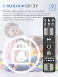 5-in-1 Slushie Machine, No Ice Needed, 15 Min Slushy Machine for Home with Self-Cleaning, Professional Frozen Drink Maker, 5 Preset Programs, Frozen Margaritas, Frapp��s, Milkshakes, and More, FOHERE