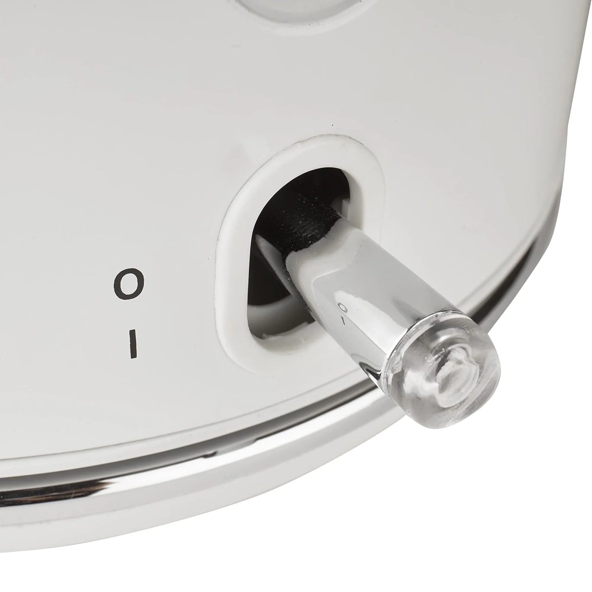 Haden Dorset 1.7 Liter Electric Water Kettle with Base, Putty & Chrome