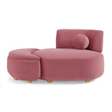 Better Homes & Gardens Juliet Modern Boucle Chaise & Storage Ottoman, Pearl