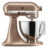 KitchenAid Deluxe Series 4.5 Quart Tilt-Head Stand Mixer with Stainless Bowl, Contour Silver, KSM97CU