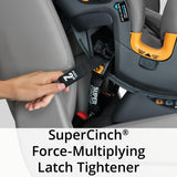 Chicco Fit4 Adapt 4-in-1 Convertible Car Seat - Vapor (Grey)