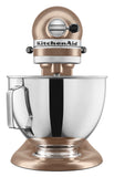 KitchenAid Deluxe Series 4.5 Quart Tilt-Head Stand Mixer with Stainless Bowl, Contour Silver, KSM97CU