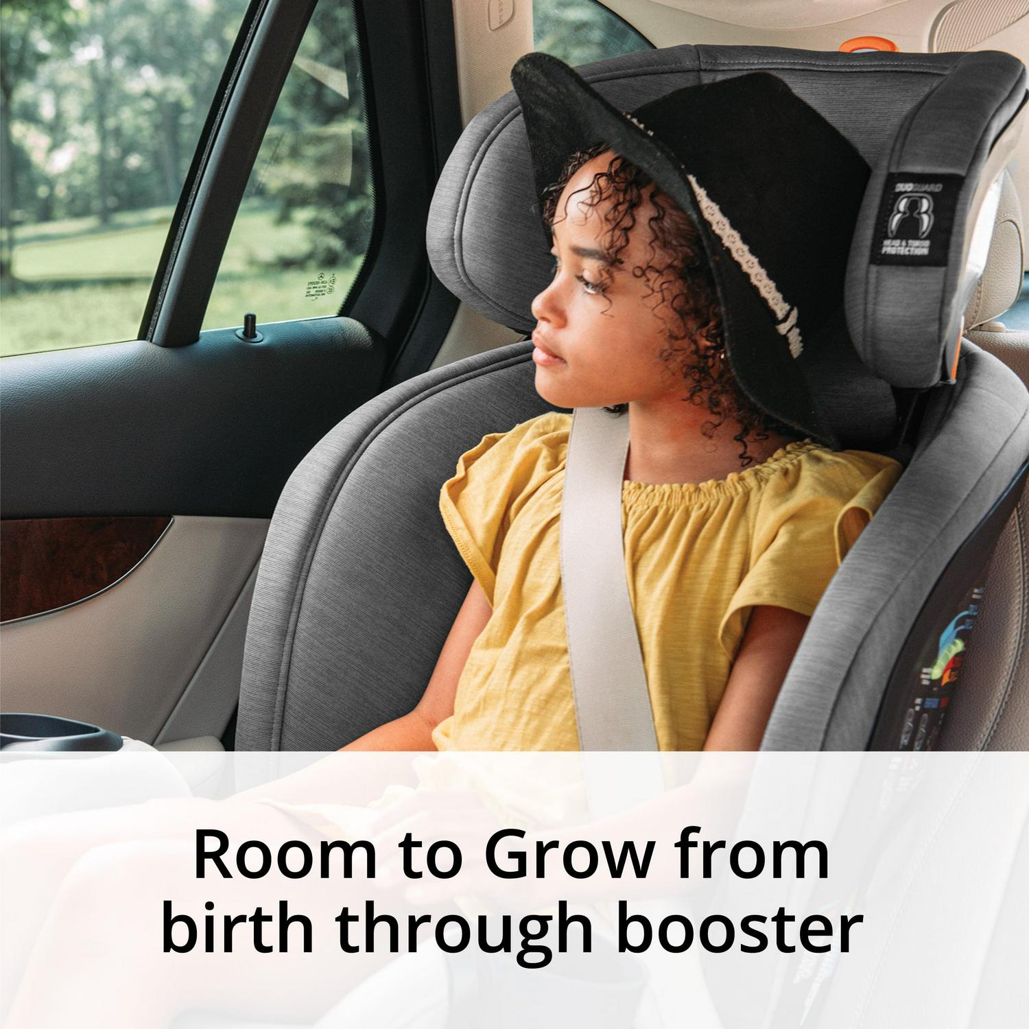 Chicco OneFit ClearTex All-in-One Car Seat - Slate (Grey). New
