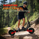 Off Road Electric Scooter for Adults, 1200W Motor Fast E Scooter, Up to 28MPH Top Speed & 20Miles Long Range, 11" Off-Road Tires, 330lbs MAX Load, Foldable
