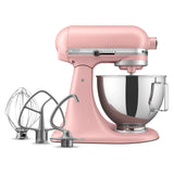 KitchenAid Deluxe Series 4.5 Quart Tilt-Head Stand Mixer with Stainless Bowl, Contour Silver, KSM97CU