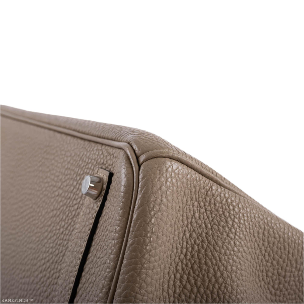 Hermes Birkin 35 Gris Tourterelle Togo with Palladium Hardware