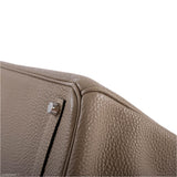Hermes Birkin 35 Gris Tourterelle Togo with Palladium Hardware