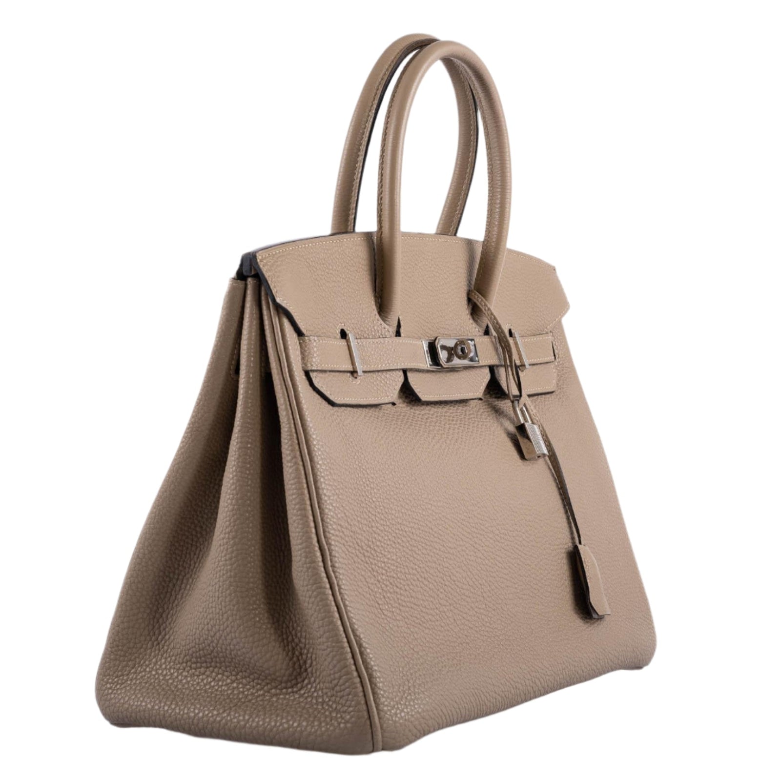 Hermes Birkin 35 Gris Tourterelle Togo with Palladium Hardware