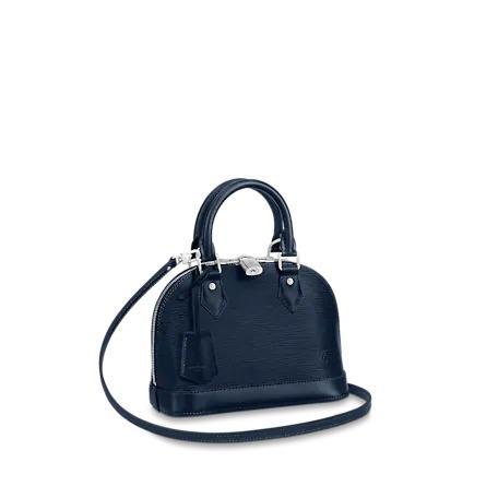 Louis Vuitton Alma BB Leather Bag