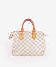Louis Vuitton Damier Azur Speedy 25 Hand Bag